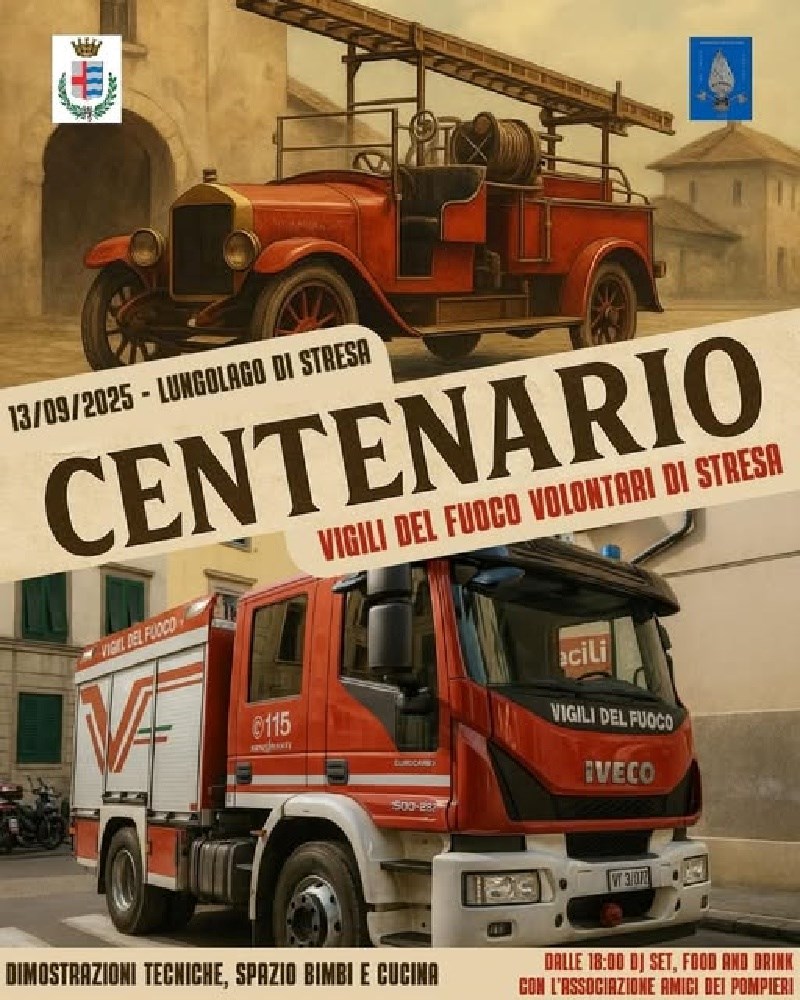 Centenario Vigili del Fuoco Volontari di Stresa