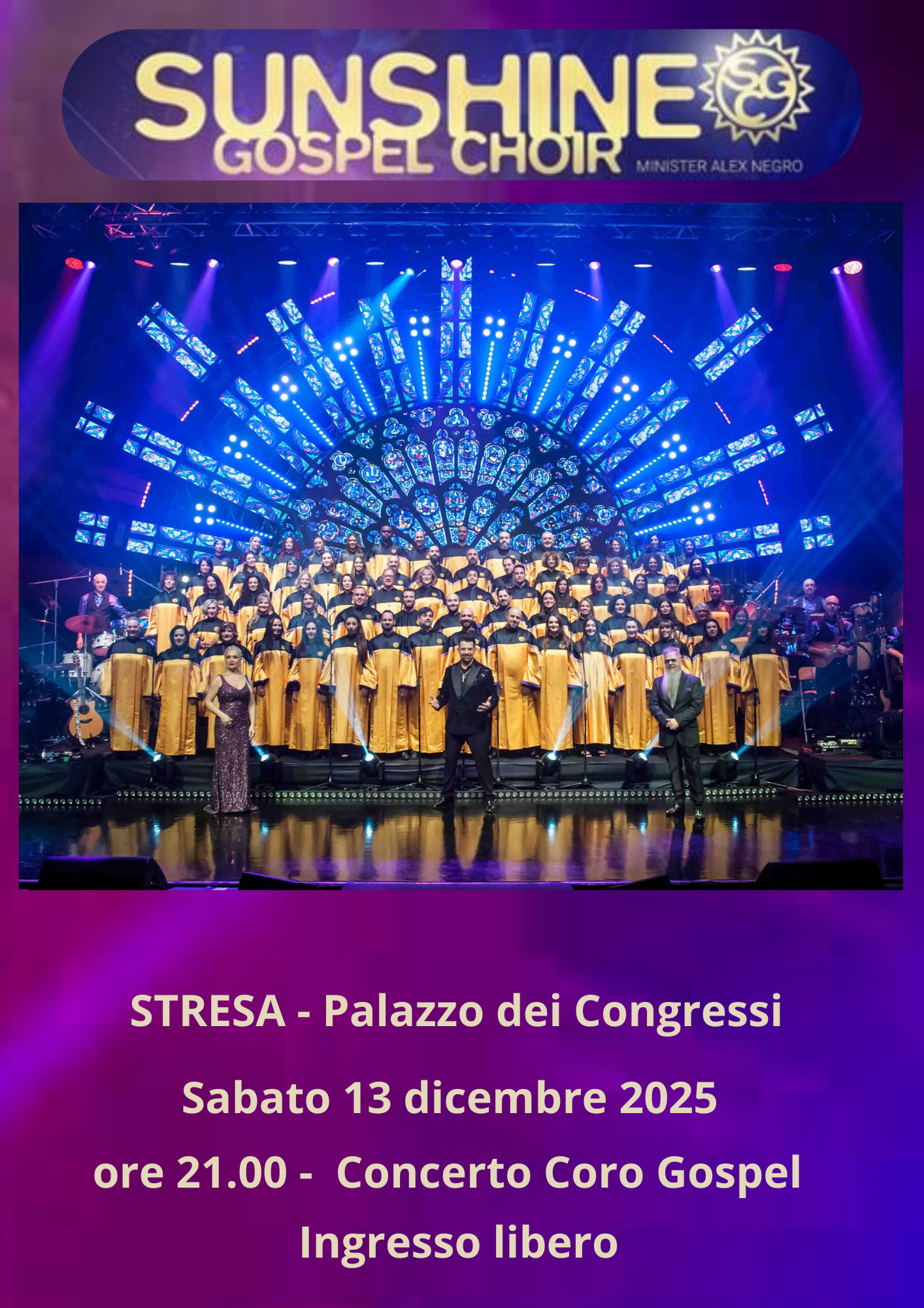 Coro Gospel “SUNSHINE GOSPEL CHOIR” 